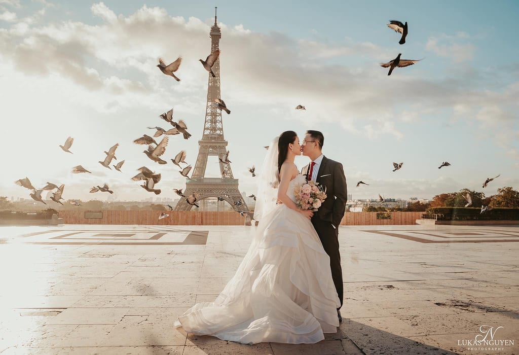 Lựa Chọn Hoa Cưới Cầm Tay Khi Chụp Ảnh Tại Paris